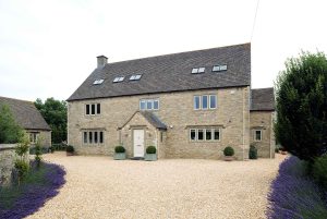 Traditional flush windows installation