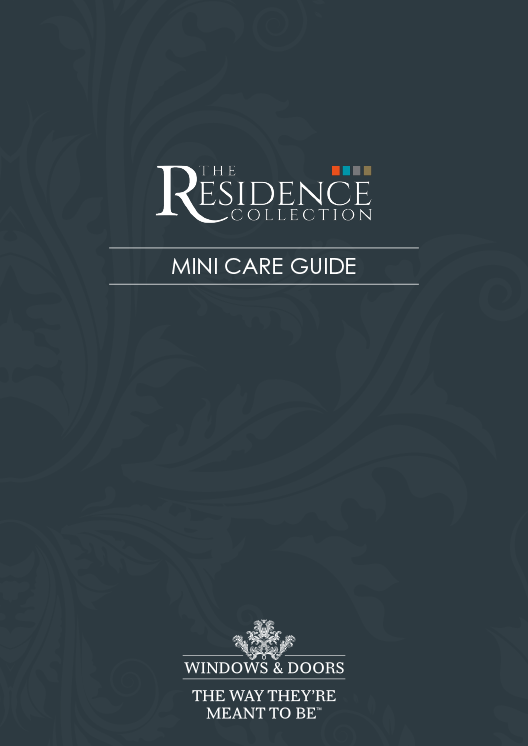 Residence collection care guide
