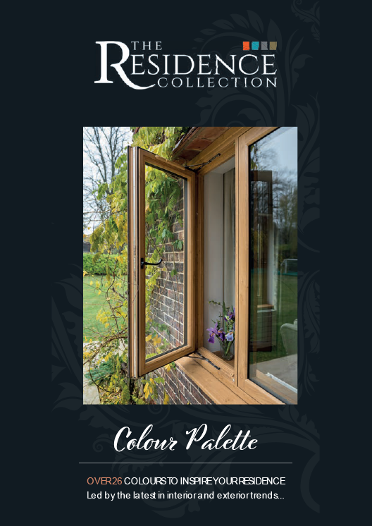 Residence collection colour palette brochure